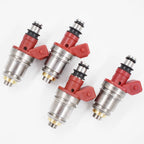 Set of 4 Fuel Injectors for Nissan D21 Pickup (1990–1994) 2.4L