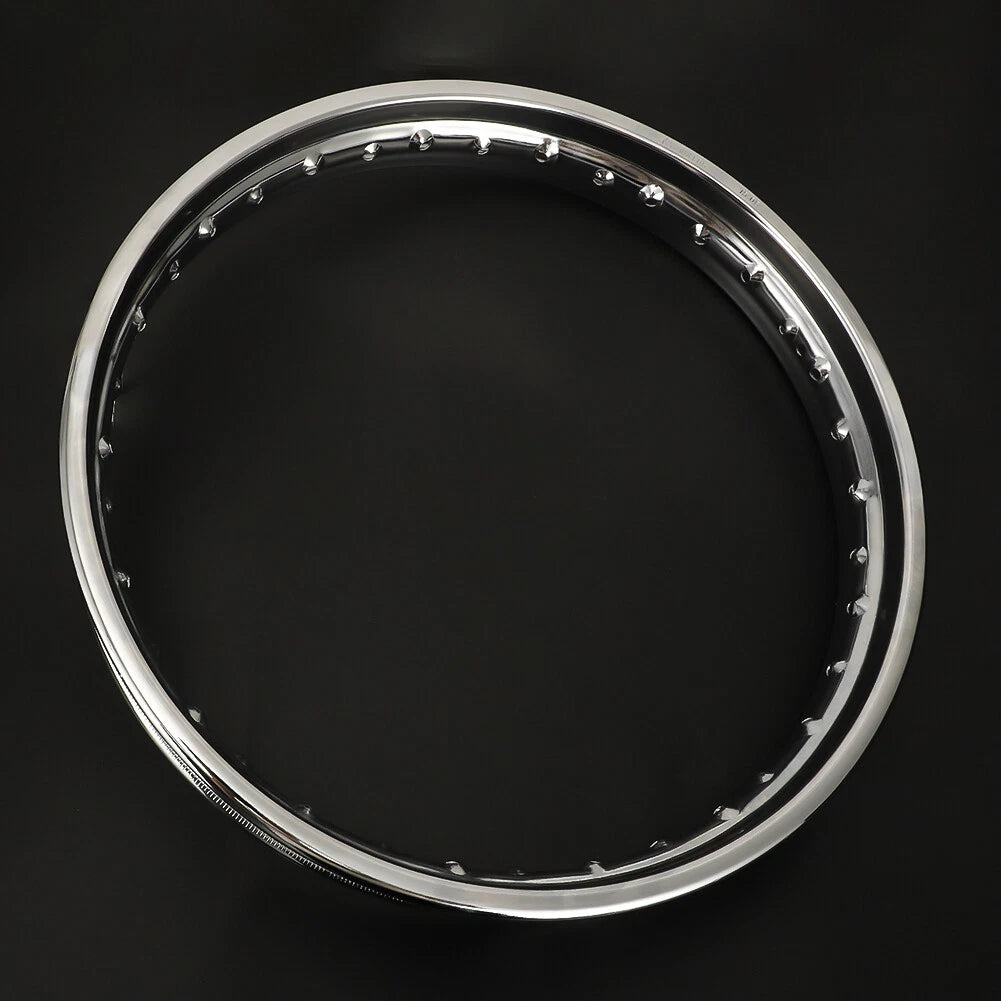 Chrome 18" Rear Wheel Rim 1.85 36 Hole for Honda CB250 CB350 CB350G CB400 SL350 (1970–1980)