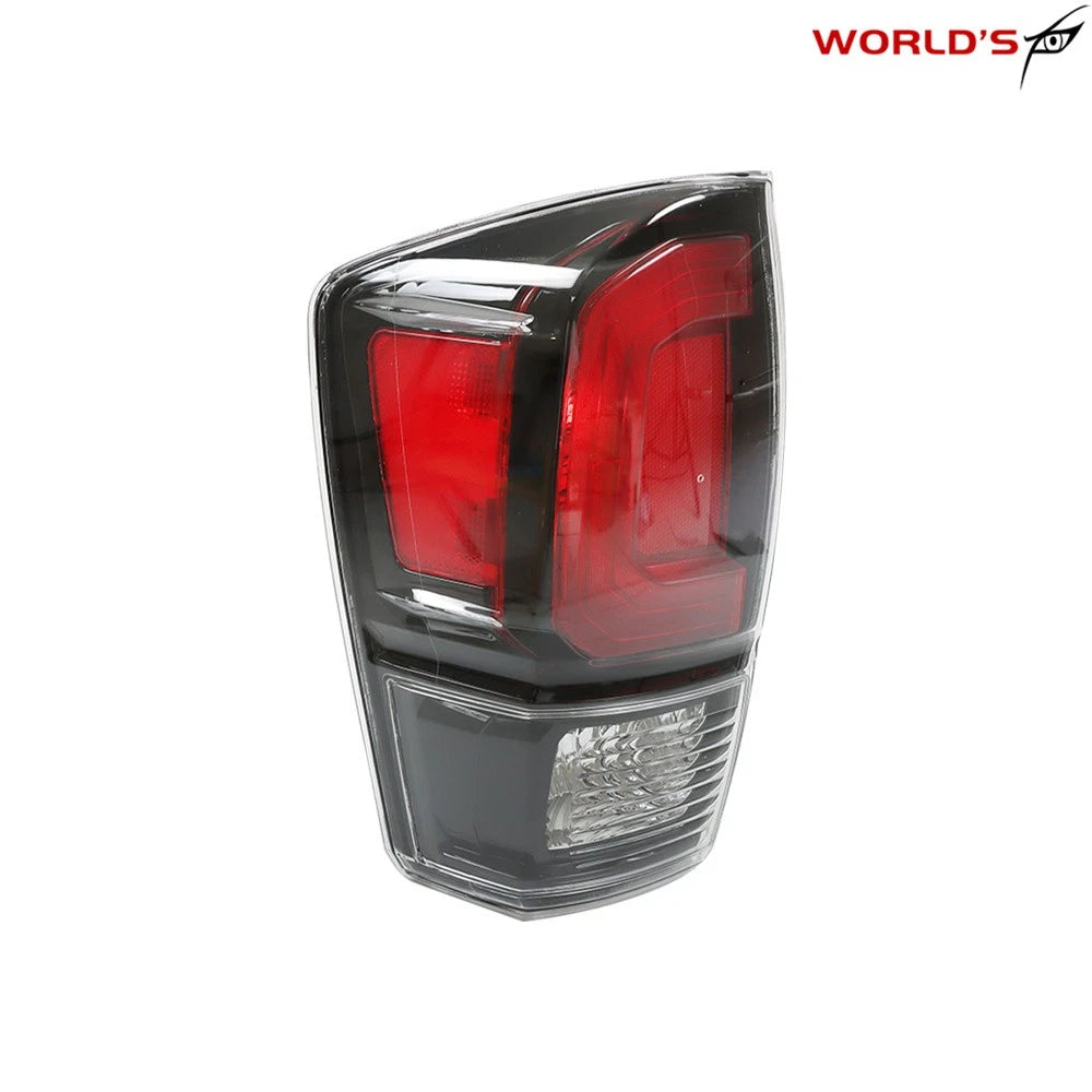 Clear Lens Black Bezel Tail Light for Toyota Tacoma (2020–2022)