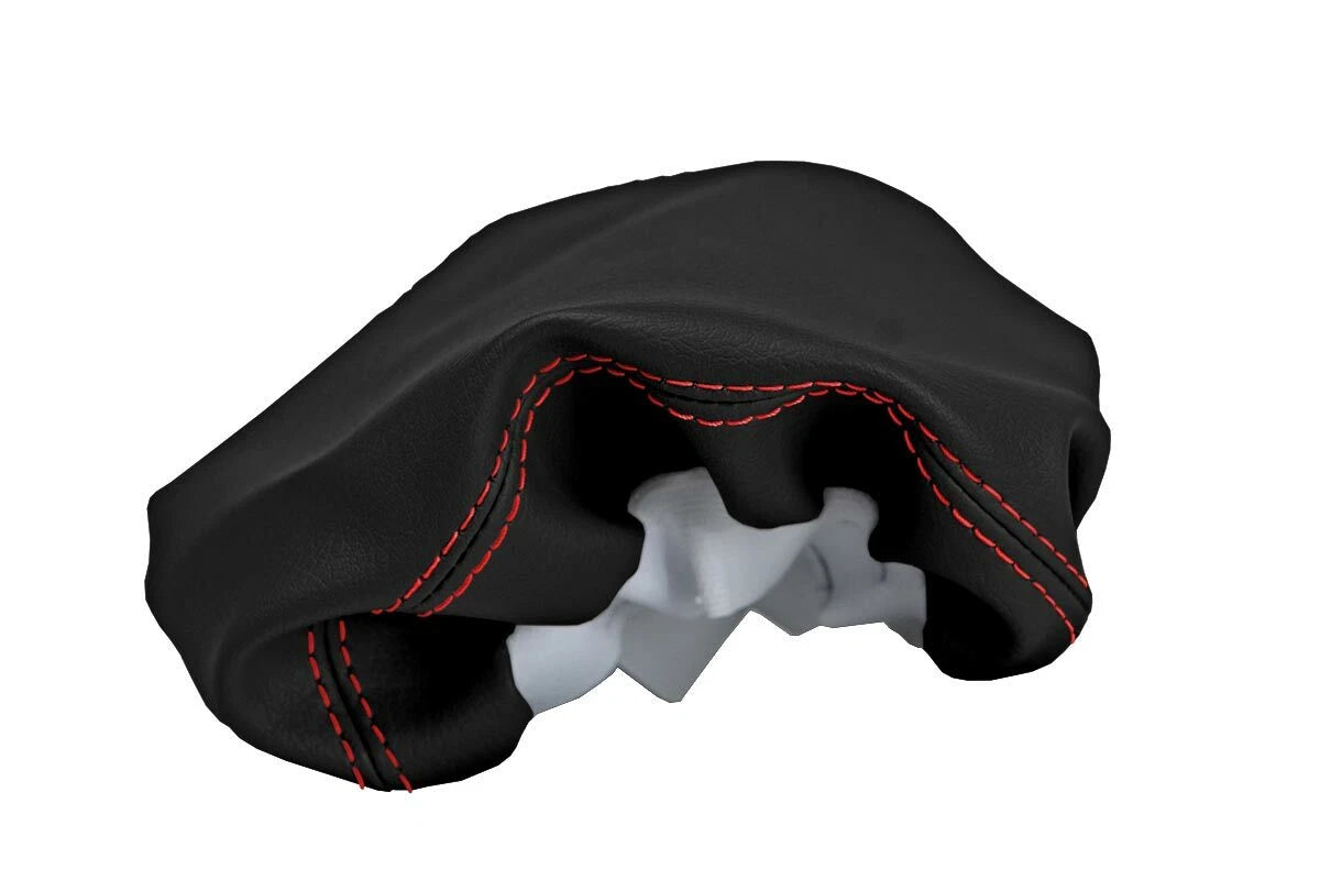 Console Lid Pull Over Cover for Nissan 300ZX (1984–1989) Red Stitch