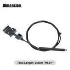 Front Hood Latch Release Cable for Chevrolet Camaro (1982–1992) No. 10182100