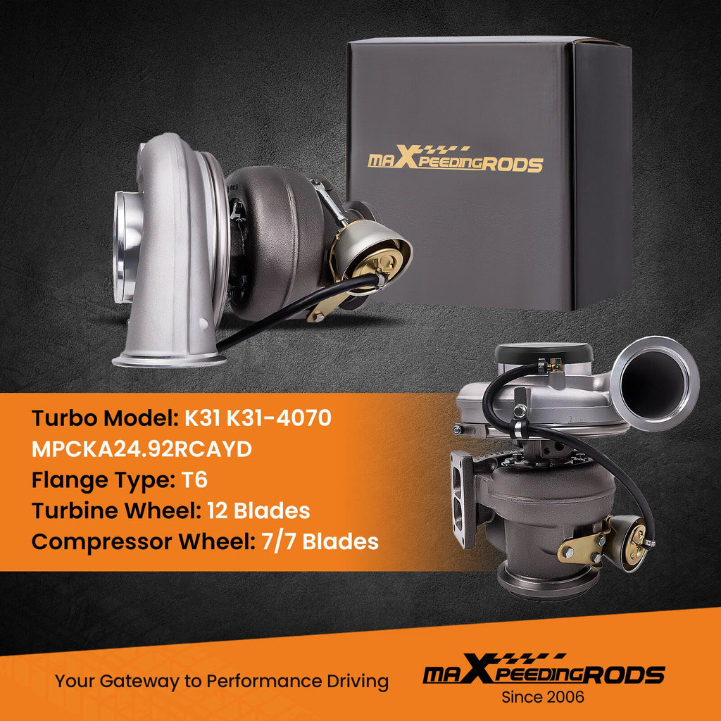 500HP Turbo for CAT Caterpillar C12 (1990-2012)