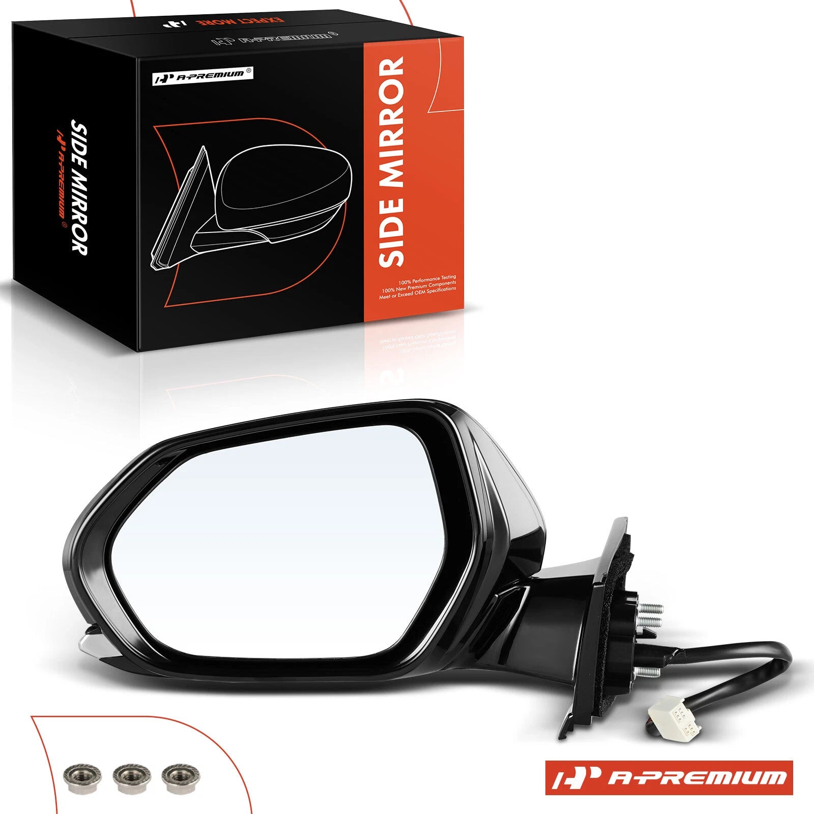 Driver Power Mirror Manual Fold Blind Spot for Toyota Prius (2016–2022)
