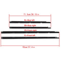 Chrome Outside Window Moulding Weatherstrip Seal for Acura TSX (2009–2014)