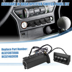 Set of 1 Auxiliary Upfitter Switch Panel Kit AL3Z-13D730-AA for Ford Super Duty (2017–2022)