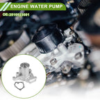 Engine Water Pump for Hyundai Trarjet (2003–2008) No. 2510023001