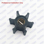 Impeller for Volvo Sierra Jabsco Johnson (1309, 18-3080, 673-0001, 09-1026B)