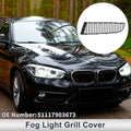 1pc Fog Light Grill for BMW 740i (2011–2015) No. 51117903673 Black
