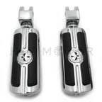 Custom Skull Footpeg for Yamaha V-Star 1100, 650, Stryker, V-Max, Virago 750