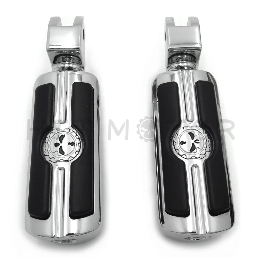 Custom Skull Footpeg for Yamaha V-Star 1100, 650, Stryker, V-Max, Virago 750