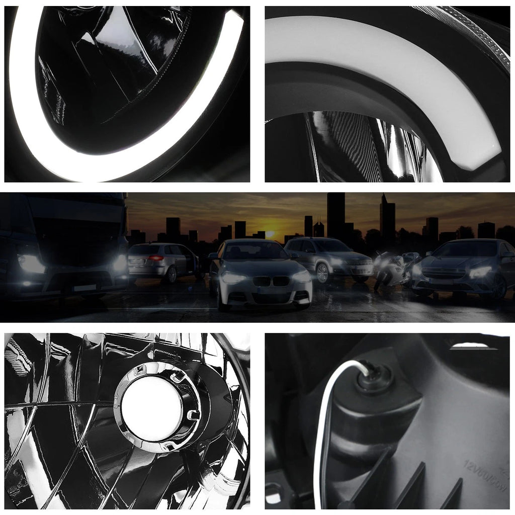 C-Tube LED DRL Bumper Headlight Lamps for FJ Cruiser (2007–2014)