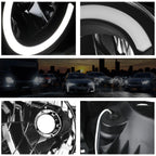 C-Tube LED DRL Bumper Headlight Lamps for FJ Cruiser (2007–2014)