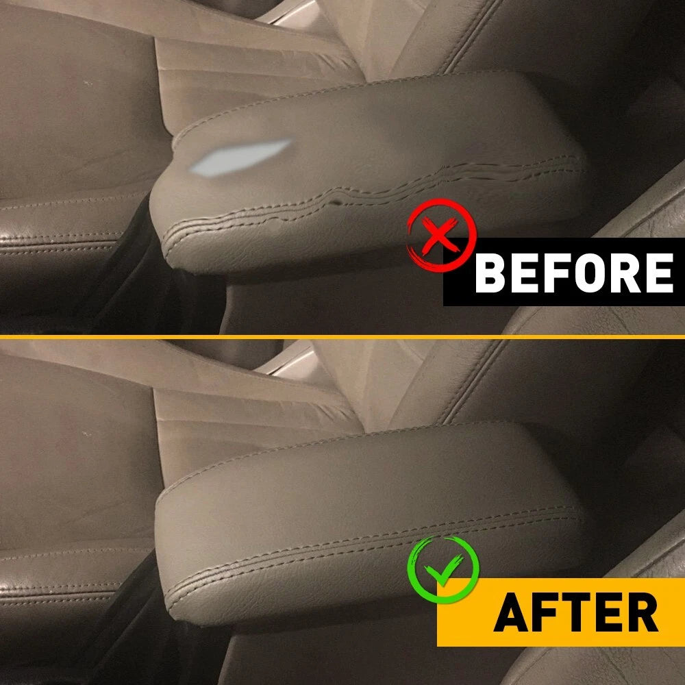 Leather Console Center Armrest Lid Cover for Toyota 4Runner (1996–2002)