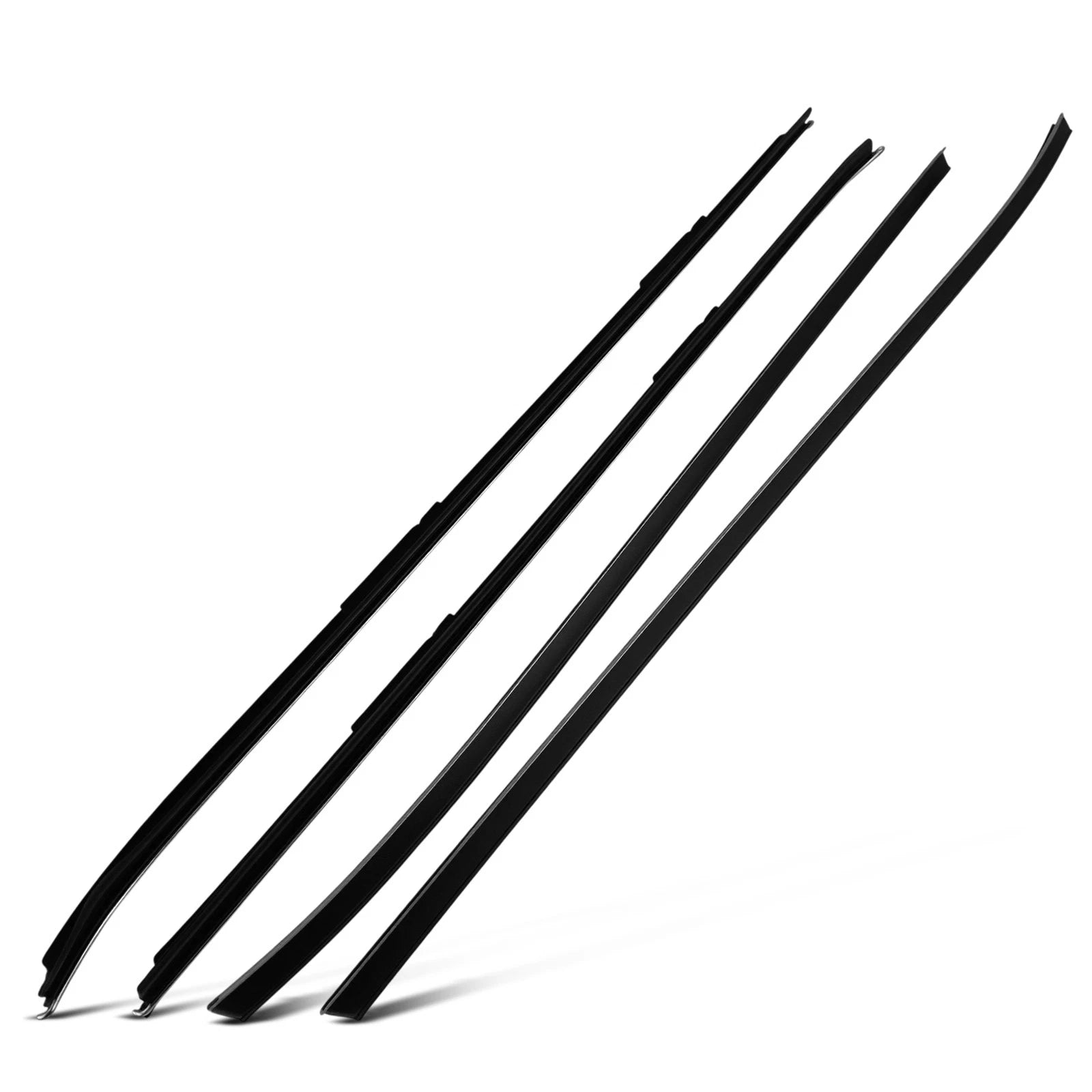 4x Inner & Outer Left & Right Weatherstrip Seals for Chevrolet Camaro (2010–2015)