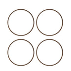Set of 4 Oversize Piston and Ring Assembly for Audi A3/S3/A4/A5/A6 (2006-2016)