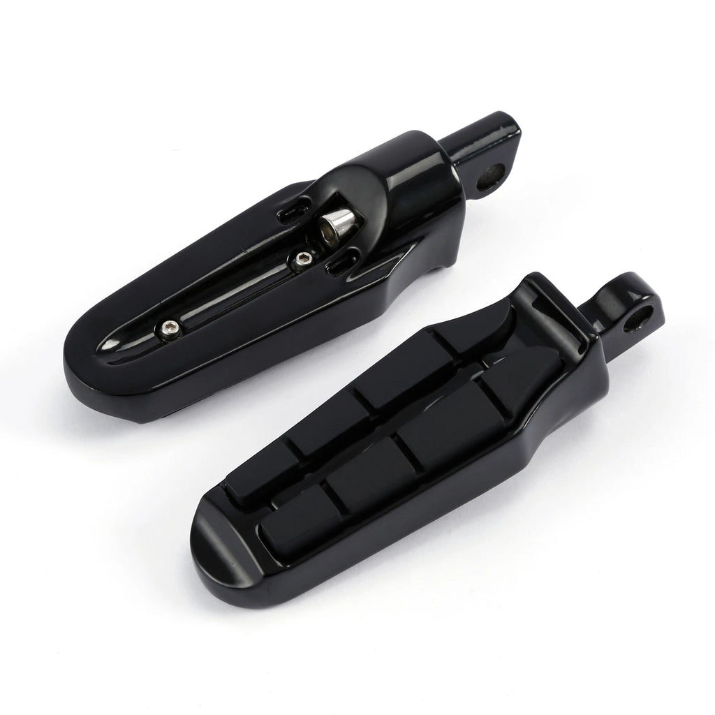 10mm Male Mount Footrest Pegs for Harley Touring Electra Road Glide