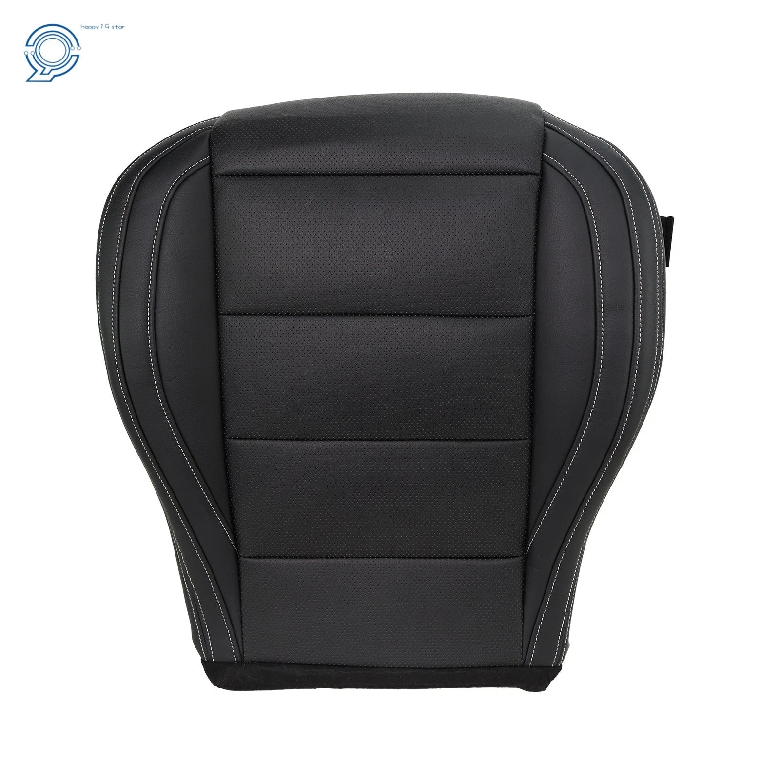 Front Left Driver Bottom Seat Cover for Ford Mustang GT V6 (2015–2023) Perforated