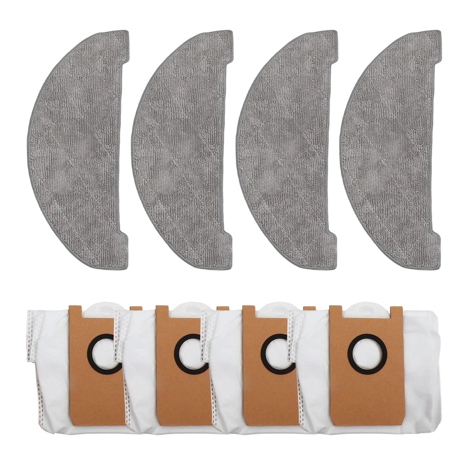 Replacement Mop Cloths and Dust Bags for Ultenic T10 Lite (2020–2023)