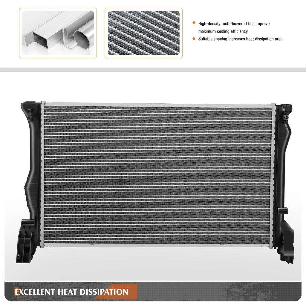 Aluminum Core Cooling Radiator for Chevy Spark (2013–2015)
