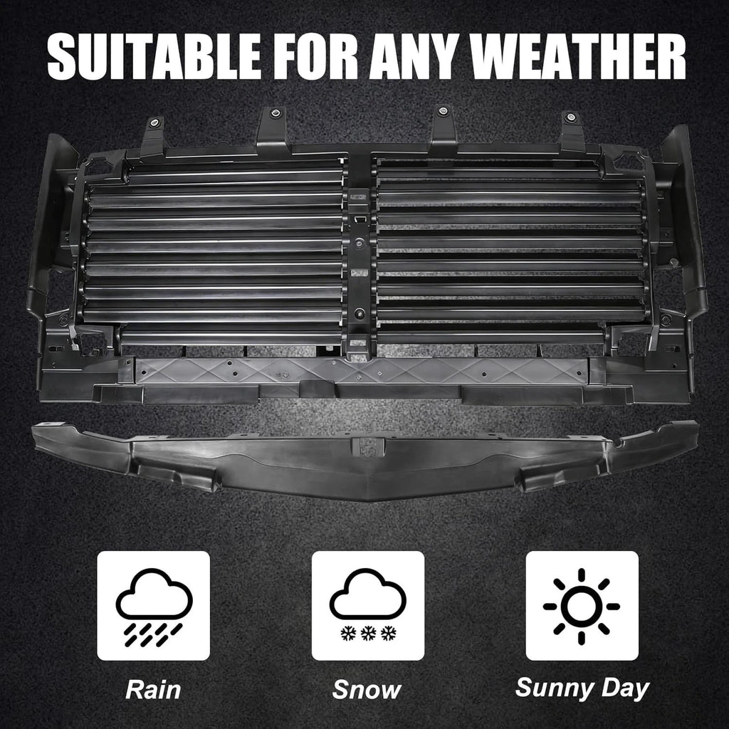 Front Radiator Active Grille Shutter for Chevrolet Silverado 1500 (2019–2023)