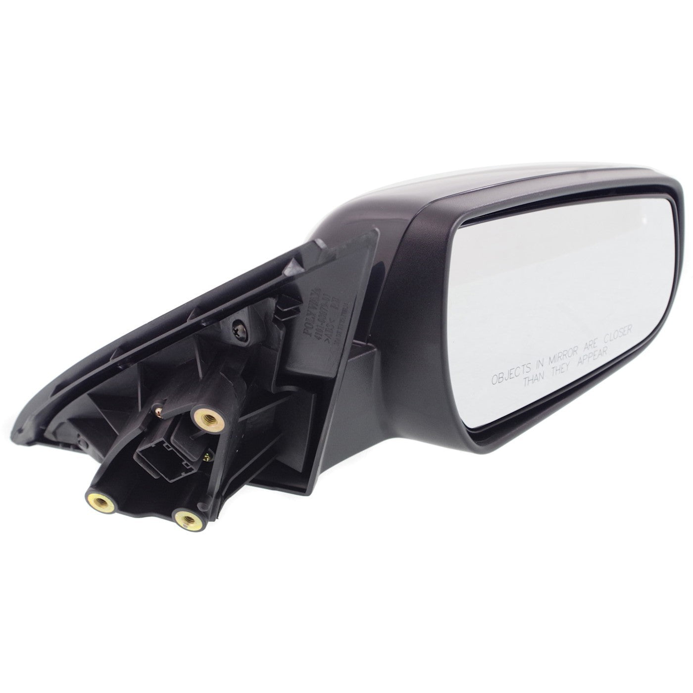 Power Mirror for Chevrolet Malibu (2013–2015) Textured Black Passenger Side