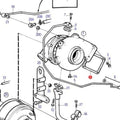 Turbo Gasket for Volvo Penta AD 31 41 AQ 40 41 MD42 (Engine 3582676 23557475 23557470)