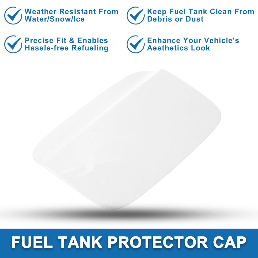 Fuel Tank Door Cap for Audi Q3 (2013–2018) No. 8U0809907 White