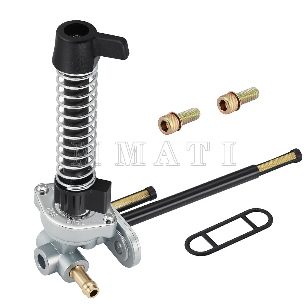Aluminum Fuel Valve Petcock + Lever Extension for Polaris Sportsman (2000–2023)