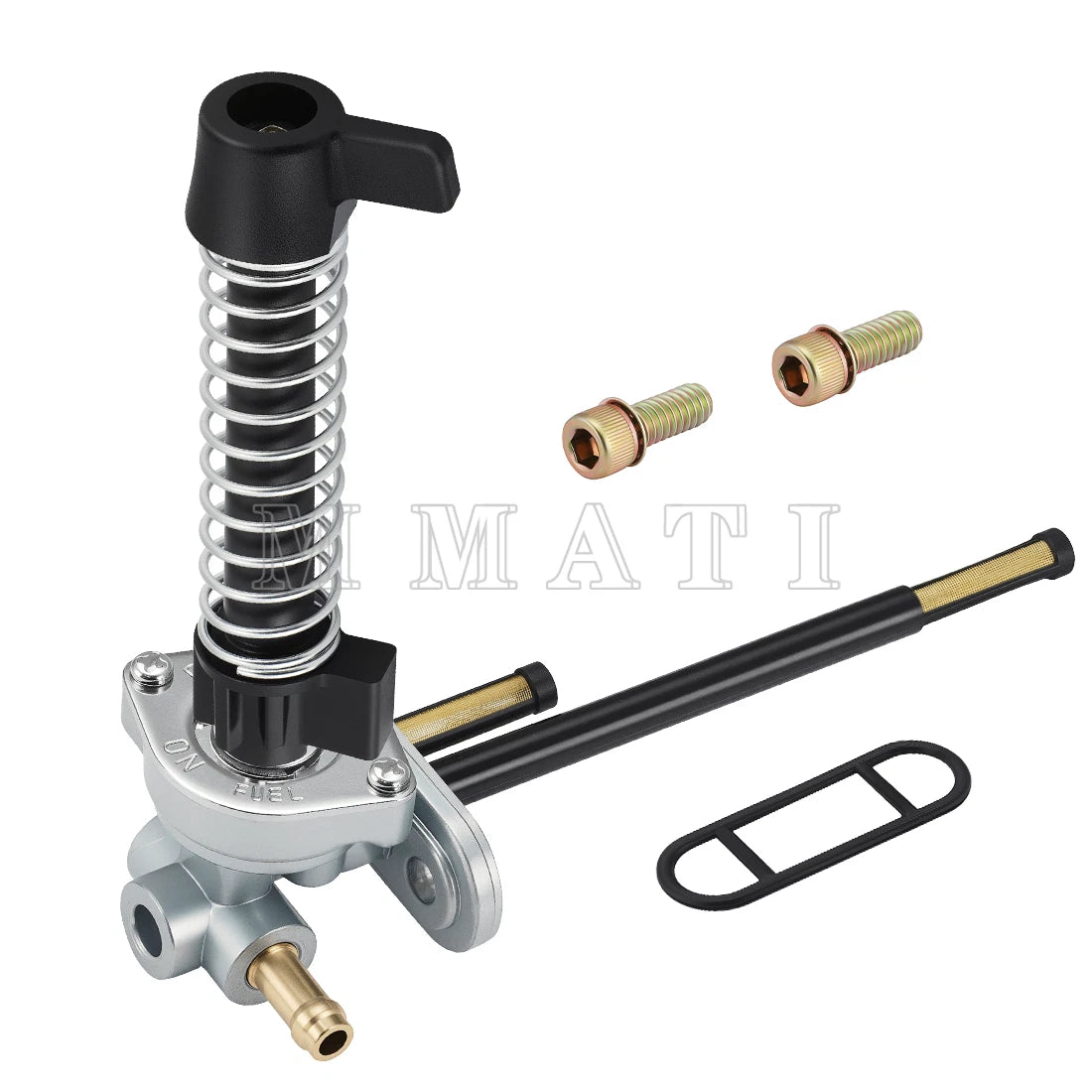 Aluminum Fuel Valve Petcock + Lever Extension for Polaris Sportsman (2000–2023)