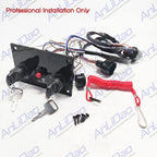 Dual Ignition Key Switch Panel Assembly for Suzuki Outboard (37100-96J14)
