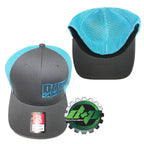 Duramax Diesel Truck Hat for Richardson 110 DMAX (S/M) - Grey Blue Mesh Back