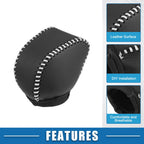 Automatic Gear Shift Knob Cover for Lexus NX250 RX350 (2022–2024) Black White