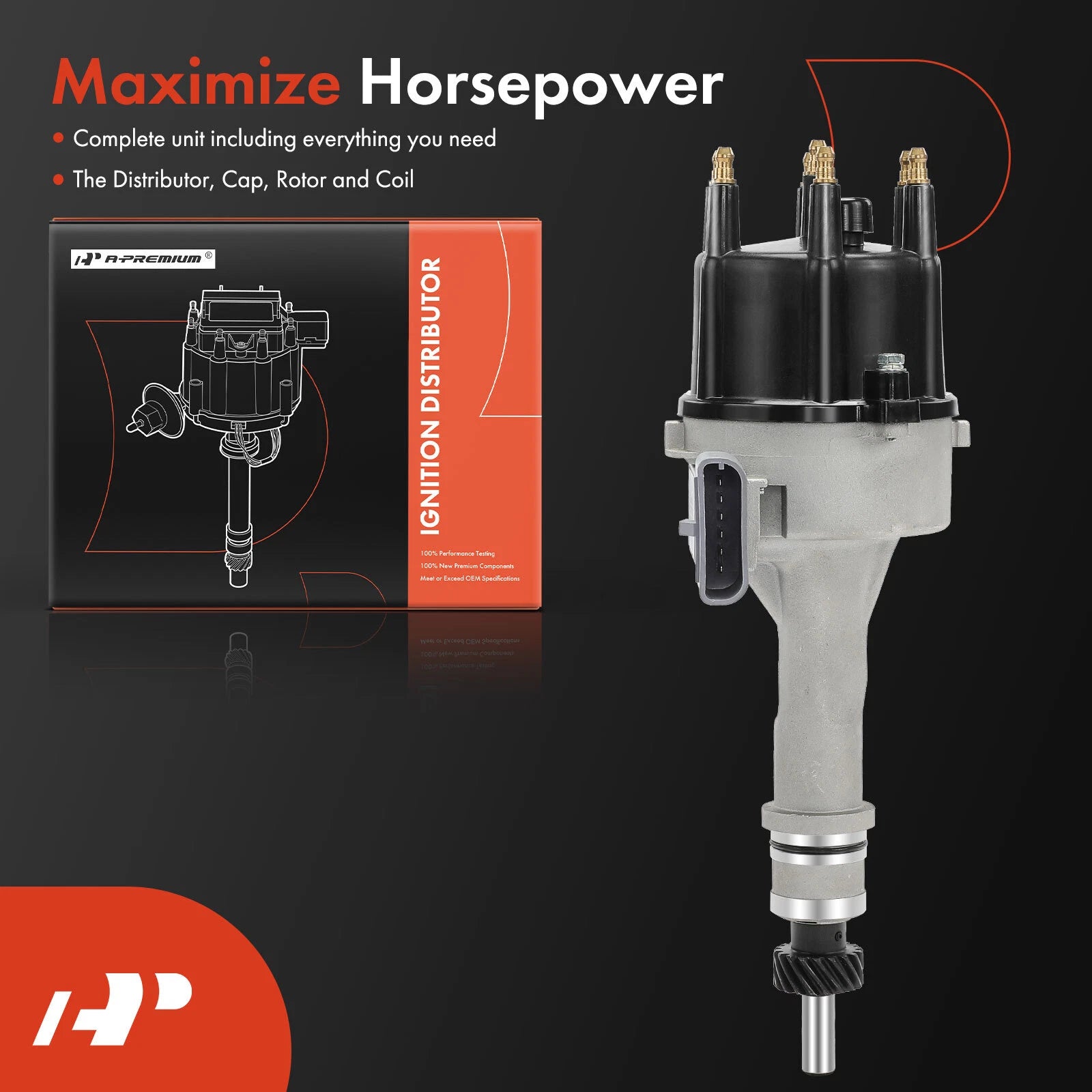 Ignition Distributor for Ford Ranger, Aerostar, Bronco II (1983-1986)