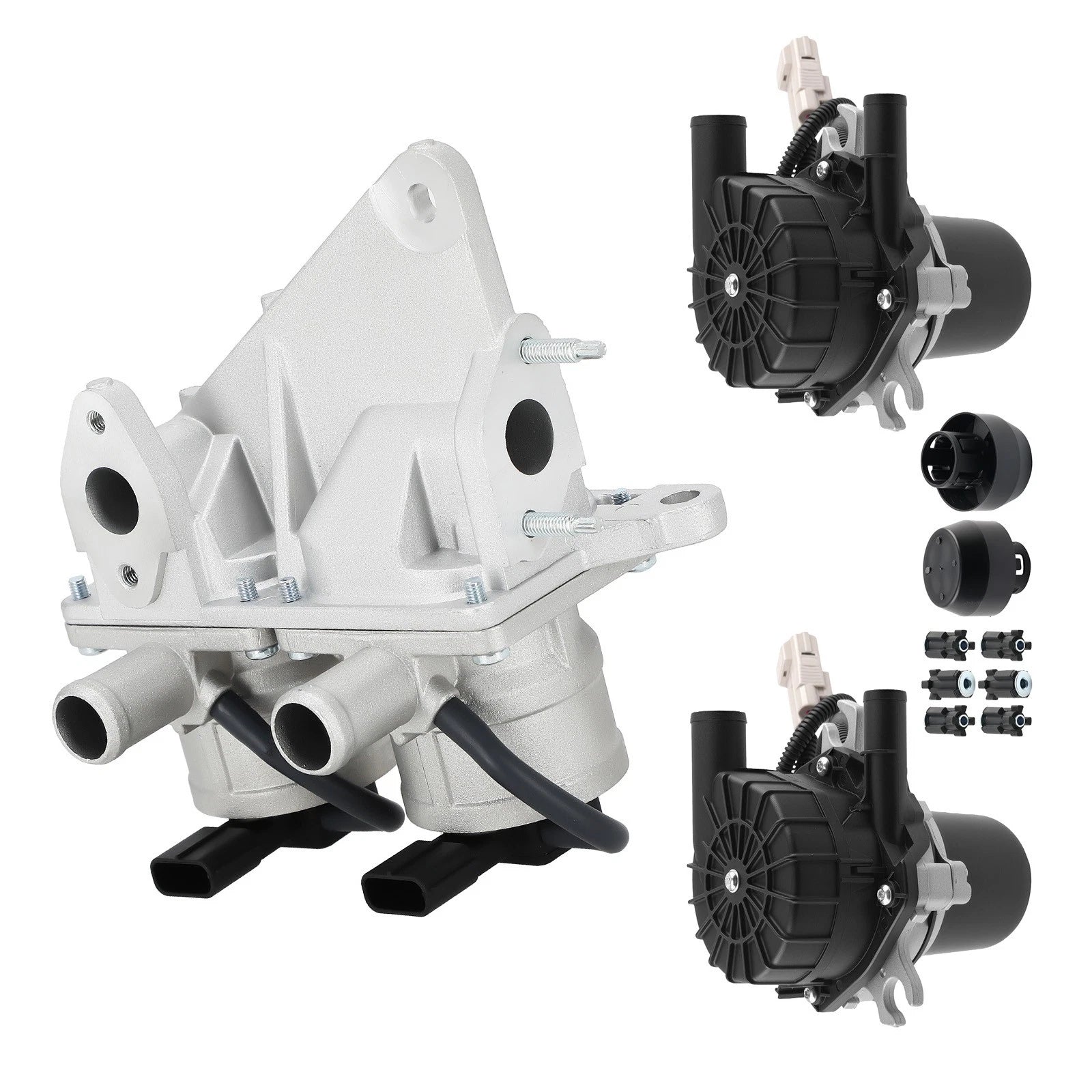 2X Secondary Injection Air Pump & 1X Air Injection Valve for Toyota Tundra
