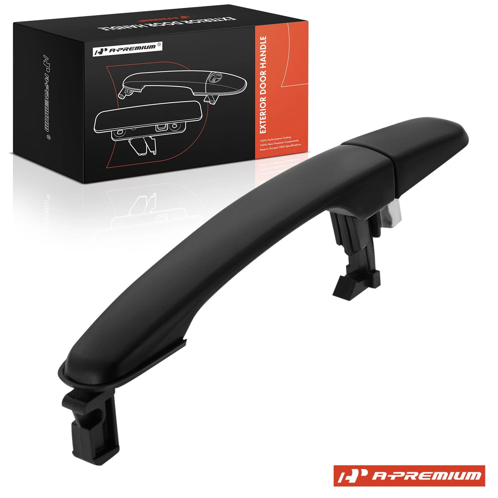 Exterior Door Handle Front Right Black for Chevy Equinox GMC (2015–2018)
