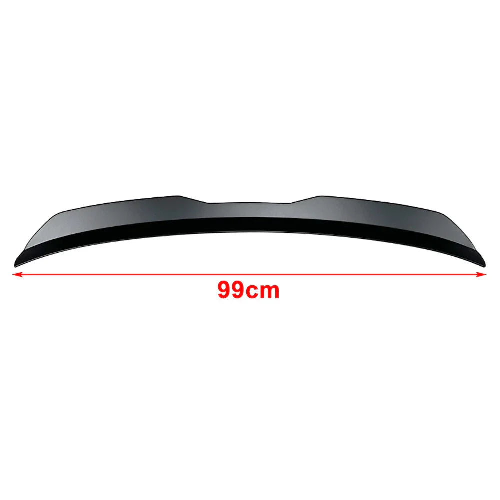 Universal Rear Roof Lip Spoiler Wing for Hatchback SUV MPV Bright Black