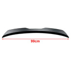 Universal Rear Roof Lip Spoiler Wing for Hatchback SUV MPV Bright Black