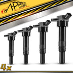 Set of 4 Ignition Coils for Hyundai Elantra (2011–2016) Kia Soul Forte (2012–2019)
