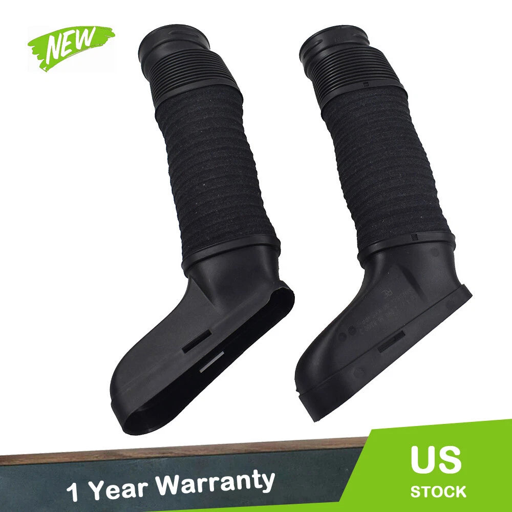 Set of 2 Air Intake Duct Hoses for Mercedes E250 E300 E350 C300 C350 (YYYY–YYYY)