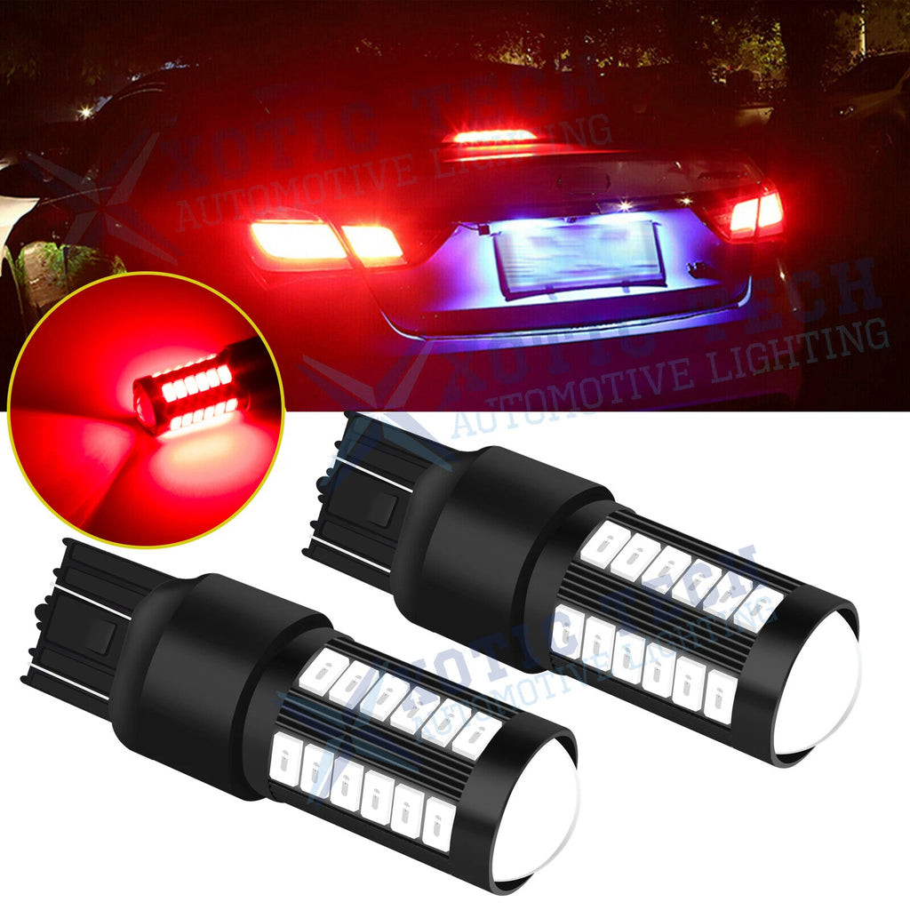Red LED Brake Tail Turn Signal Bulb for Dodge (2014–2020)