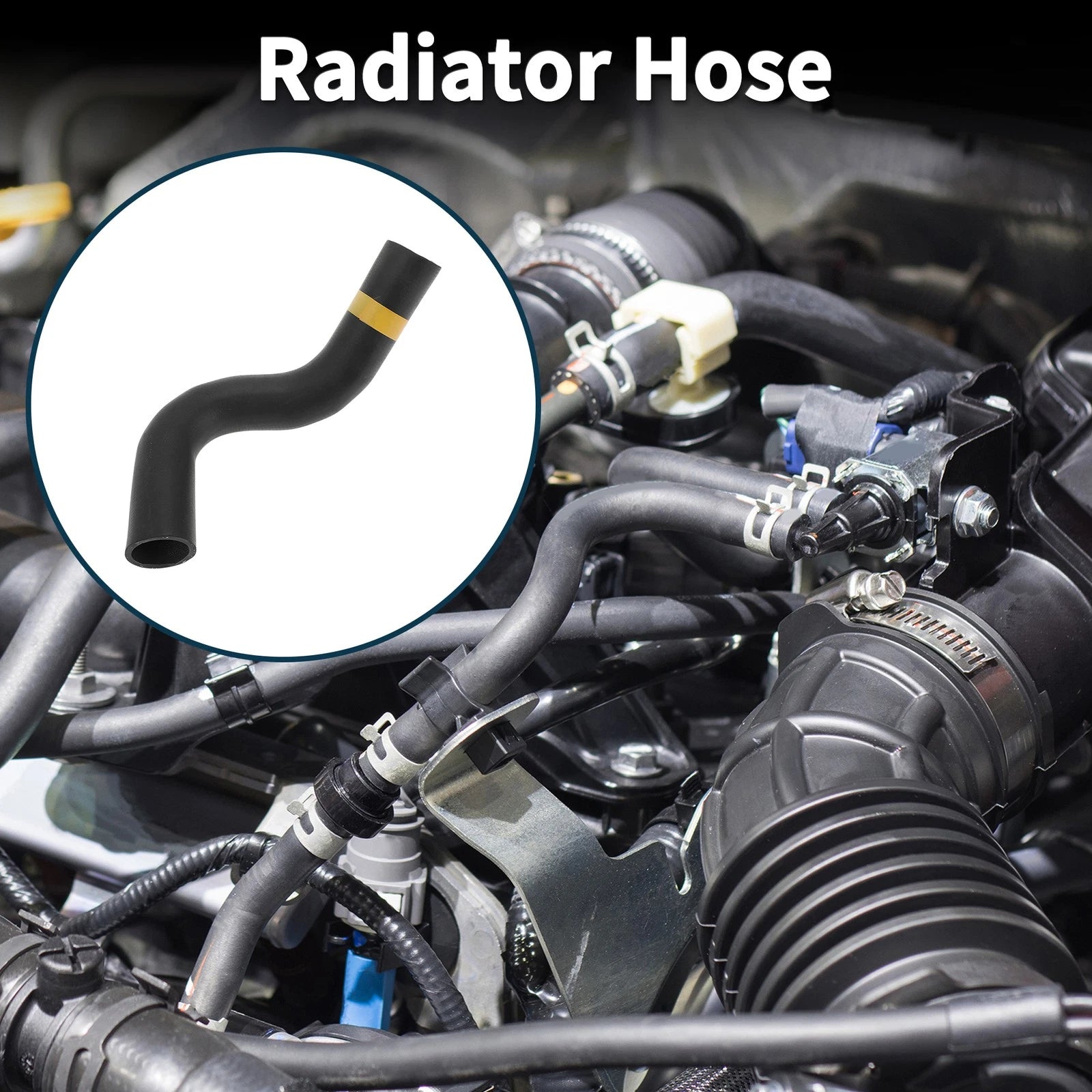 Radiator Hose No. 165710P240 for Toyota Prado 4.0L TX (2010–2019)