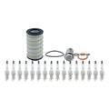 Wix Engine Oil Filter & NGK 16 Laser Iridium Spark Plugs for W164 ML500 (2006–2011)
