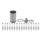 Wix Engine Oil Filter & NGK 16 Laser Iridium Spark Plugs for W164 ML500 (2006–2011)