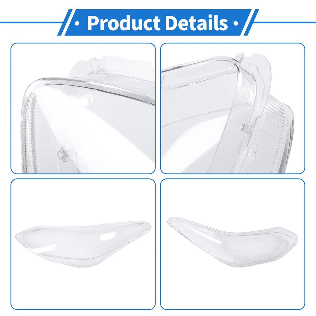 Headlight Lens Cover for Kia Sportage (2017–2019) PC Clear