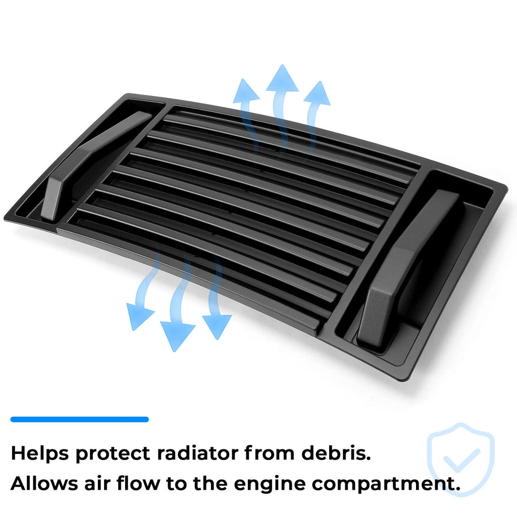 Set of 2 ABS Hood Vent Panel Handle Covers for Hummer H2 (2003–2009)