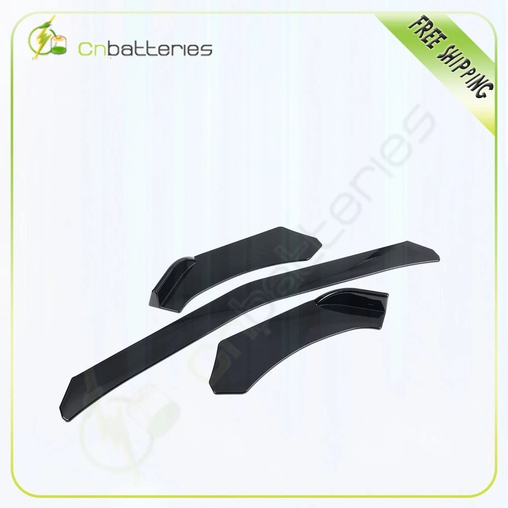 Front Bumper Lip Body Kit Spoiler for Hyundai Veloster (2012–2019) Glossy Black