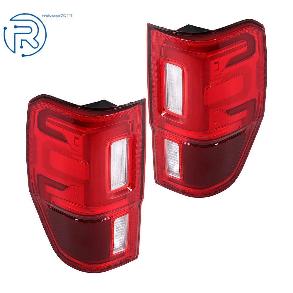 Set of 2 LED Tail Light Assemblies for Ford Ranger (2019-2023)