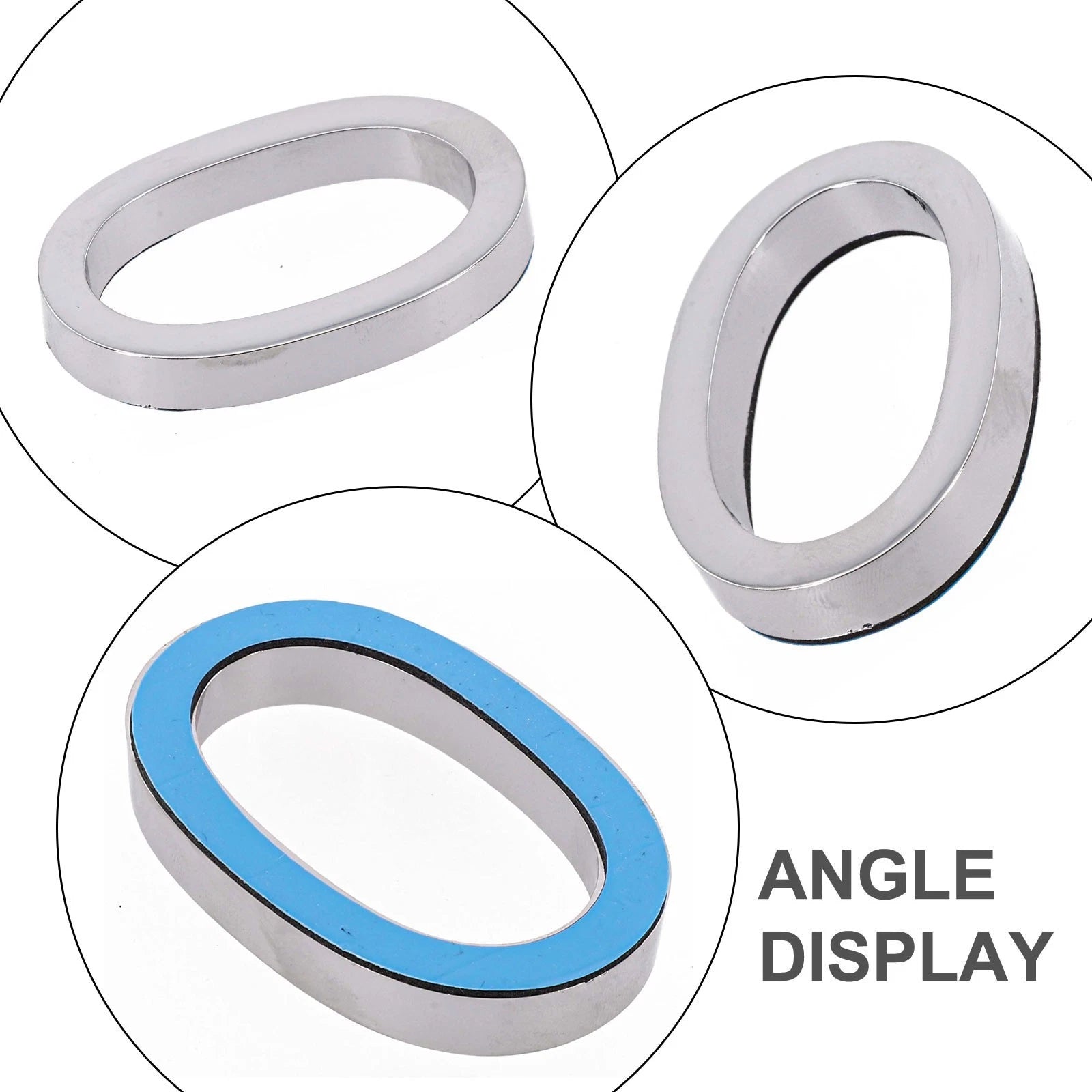 3D Stainless Steel Door Number Letters Sign for DIY