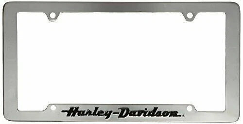 Chroma Graphics 6305 Auto Tag for Harley (W/Blk Letr)