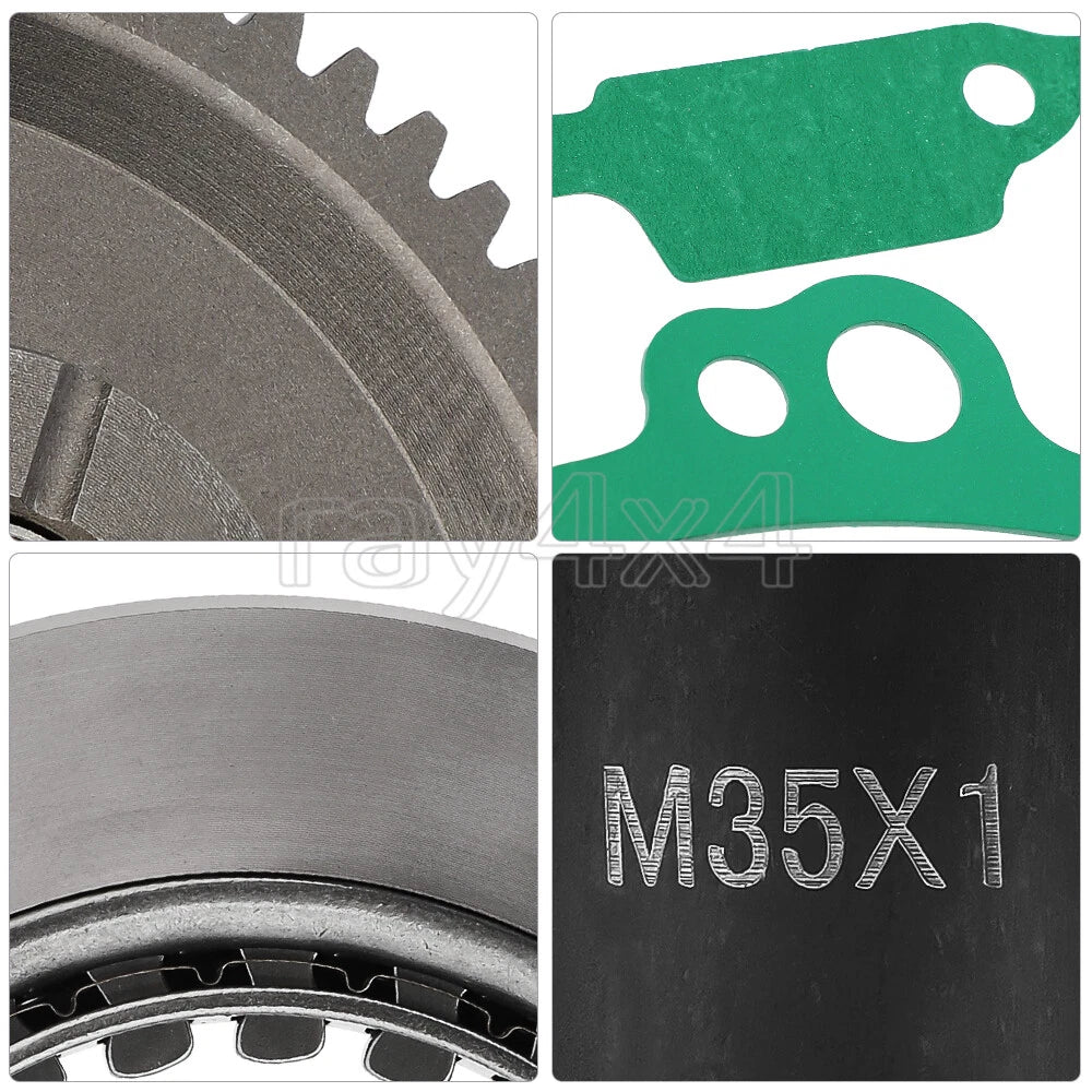 Flywheel Puller Starter Clutch Gear Gasket Kit for Yamaha YFM350 (2000–2006)